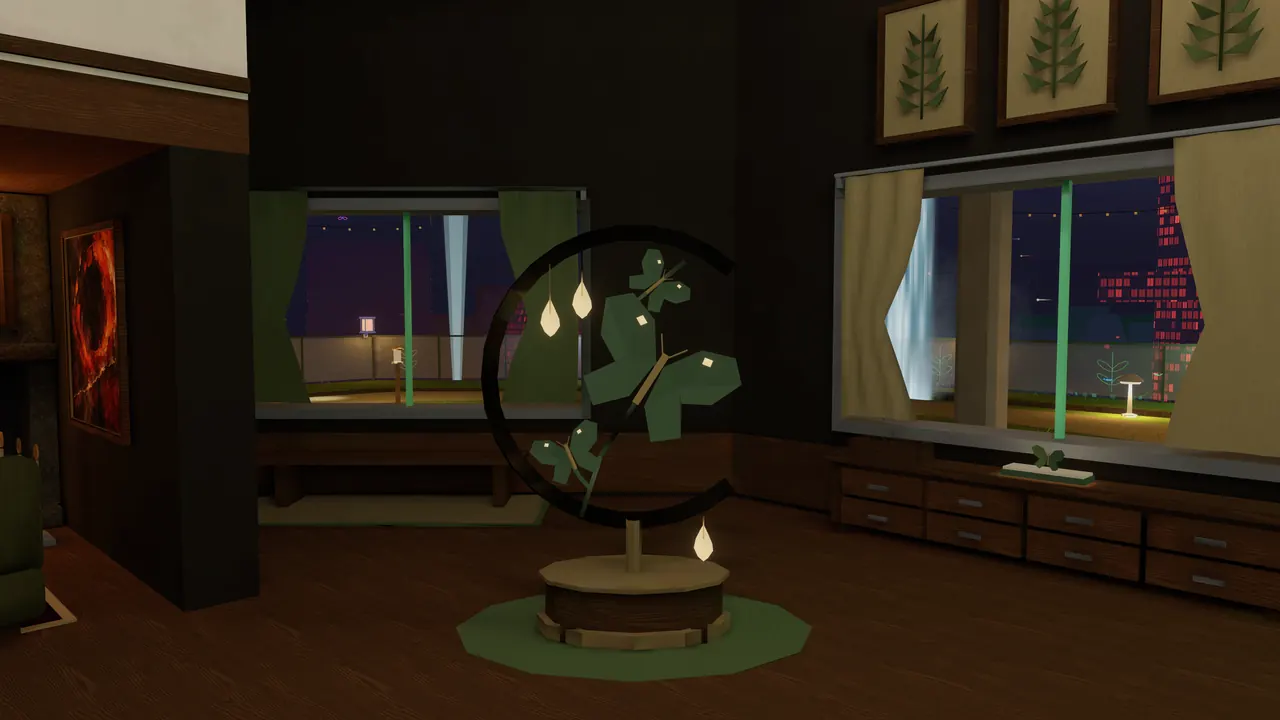 The moth sculpture