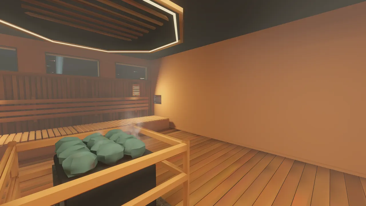 The sauna